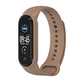 Mua Dây đeo thay thế cho Xiaomi Miband 5 nhựa dẻo TPU Trơn nhiều màu Mijobs - Hàng Nhập Khẩu