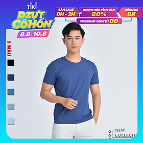 Áo Thun Nam Ngắn Tay 5S Cổ Tròn (TSO21003) Chất Liệu Thun Mềm, Mát, Bền Màu