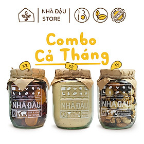 Combo Dinh Dưỡng 1 Tháng - Ăn Vặt Bà Bầu Mixnuts 5 Siêu Hạt, Bột Ngũ Cốc