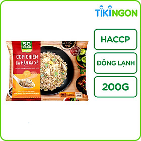 Cơm chiên cá mặn gà xé SG Food Đông Lạnh 200g