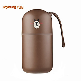 Joyoung LINE Soy Milk Maker/Small Juicer 0.3L DJ03E-A1nano(BROWN) Mini Portable Smart Fresh Squeezer