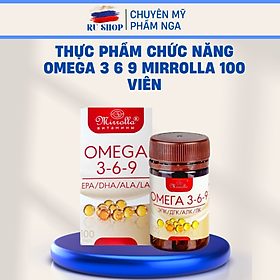 Lọ OMEGA 3 6 9 Nga Lọ 100 Viên