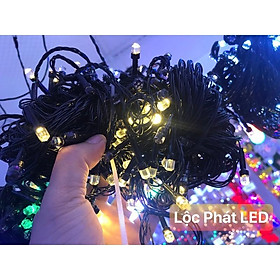 Dây chớp LED dạ quang, bóng led siêu sáng Nhiều màu sắc