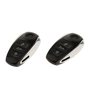 2x  3 Buttons Key Fob Remote Cover Protector Shell Case Cover For Touareg