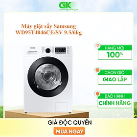 Máy Giặt Sấy Samsung Inverter 9.5Kg WD95T4046CE/SV - Hàng chính hãng (chỉ giao HCM)