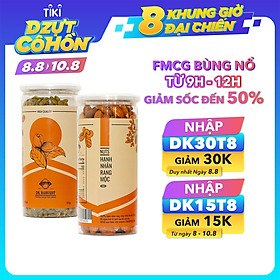 COMBO SIÊU TIẾT KIẾM - 1 Hũ Hạt Bí Xanh DK Harvest 500g + 1 Hũ Hạt Hạnh Nhân DK Harvest 500g