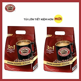 Combo 2 gói Cà phê hòa tan 3in1 Highland Coffee 50 gói - 17g