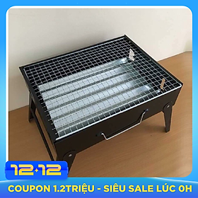 Bếp nướng than hoa cao cấp kèm vỉ nướng Flamme