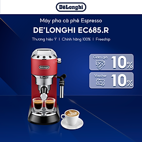 Mua  Hàng chính hãng  Máy pha cà phê espresso DeLonghi Dedica Style EC685 (BK/ M/ R)