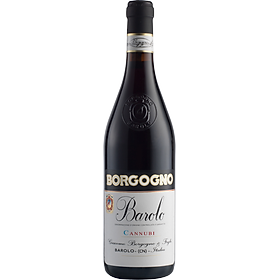 Rượu vang Đỏ Ý Giacomo Borgogno & Figli, Cannubi "Single Vineyard", Barolo DOCG 14,5% độ