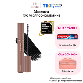 Mascara Chuốt Dày Mi Định Hình Mi Tốt Mude Inspire Volume Curling Mascara (8ml) - #01 Màu đen