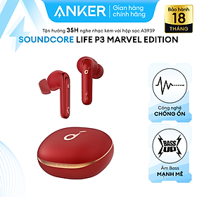 Tai nghe không dây SOUNDCORELife P3 Marvel Edition, chống ồn chủ động ANC