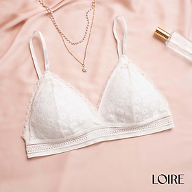 Áo Ngực Ren Không Gọng LOIRECHIC BRR29 Đệm Mỏng  FREESIZE