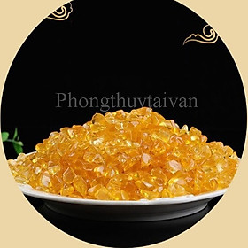 Đá/Sỏi pha lê vật bảo kích tài lộc, hoá giải, cung cấp thêm năng lượng - túi 100gr