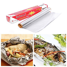 Mua 1Cuộn Giấy Bạc Nướng Thực Phẩm Ringo R12 size 12 inch