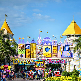 Vé Vào Cổng Dream World Bangkok - Chơi Tất Cả Các Trò Chơi + Xem Phim 4D + Buffet Trưa
