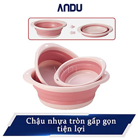 Mua Chậu Nhựa Gấp Gọn  Thau silicon Gấp Gọn Thông Minh Có Thể Mang Đi Du Lịch