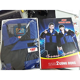 Mua ÁO MƯA BỘ THÀNH LONG VẢI DÙ 2 LỚP CAO CẤP