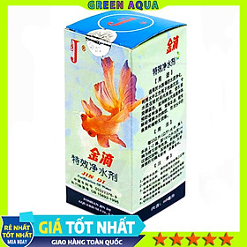 JIN DI - Purification Of Water (Chai 30 ml) | Khử đục, bụi, làm trong nước hồ cá cảnh thủy sinh