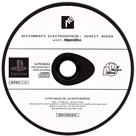 Mua Đĩa Game Ace Combat 3: Electrosphere - Direct Audio with AppenDisc PS1