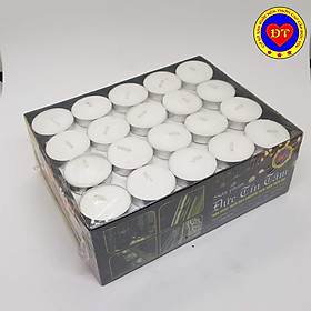 Mua 100 Nến tealight cháy 3 giờ cao cấp không khói không mùi an toàn cho người sử dụng