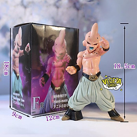 Mô hình Dragon ball - Mô hình Majin Buu MajinBuu Kid Buu - Ma bư gầy dạng cuối - Full box - Cao 18,5cm