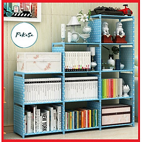 Mua Kệ Sách 3 Buồng 9 Ngăn Tiện Lợi PaKaSa - Hàng Chính Hãng