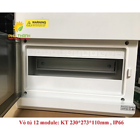 Mua Vỏ tủ điện nhựa lắp nổi  chống nước  chống bụi IP65 các loại 9-12-18-24 Module