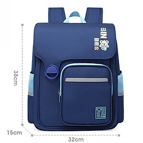 Ba lô học sinh cấp 1&2 siêu nhẹ chống gù chống nước cao cấp phong cách châu âu - HS1037A