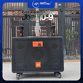 [Hàng mới về] Loa di động xách tay karaoke JBZ J10-9 được tích hợp bộ chỉnh âm thanh có thể dùng cho việc hát karaoke với đầy đủ các cổng kết nối đặc biệt là phần tiếng vang echo rất mềm mại hát nhạc bolero dân ca sướt mướt bay bổng
