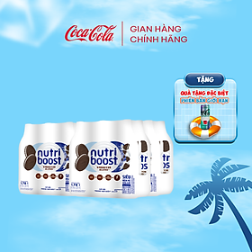 [TẶNG VOUCHER ESTEEM] Lốc 24 Chai Thức Uống Sữa Trái Cây Nutriboost Hương Bánh Quy Kem 297ml/Chai Coca-Cola Official Store Sale 15.5