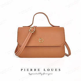 túi đeo chéo nữ hàng hiệu Pierre Loues có quai cầm thời trang Hàn Quốc - PL51439