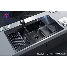 [HÀNG CHÍNH HÃNG] Chậu Rửa Bát INOX SUS304 Phủ Nano Việt Mỹ Nhiều Kích Thước