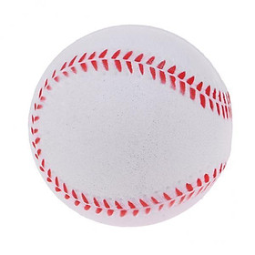 5xSafety Baseball Practice Training PU Softball Balls Sport Team Game White