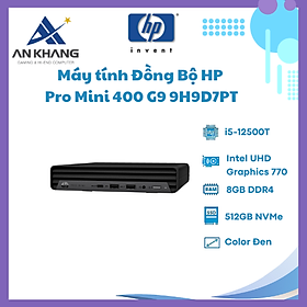 Mua Máy Tính Để Bàn HP Pro Mini 400 G9 9H9D7PT ( i5-12500T / 8GB / 512GB / Intel Graphics /Wlan ac+BT /USB Keyboard & Mouse/ Win11 Home) - Hàng Chính Hãng - Bảo Hành 12T