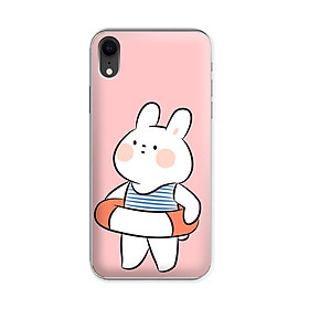 Ốp lưng dẻo cho điện thoại Iphone XR - 01016 7903 RABBIT01 - Hàng Chính Hãng