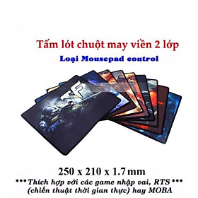 Mua Lót chuột May Viền 25x20cm Siêu Đẹp - Giao Ngẫu Nhiên