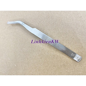 Mua Nhíp Cong Tweezers Hợp Kim Thép Không Gỉ ST-15  Chống Từ Tĩnh Mới  Chính gốc.