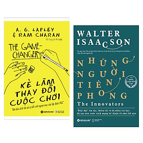 Combo Sách Hay:  Kẻ Làm Thay Đổi Cuộc Chơi (Tái Bản 2018) + Những Người Tiên Phong - (Cuốn Sách Về Những Nhà Lãnh Đạo Xuất Sắc / Tặng Kèm Bookmark Greenlife)