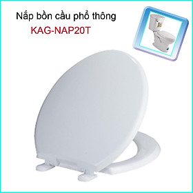 Mua Nắp đậy bàn cầu màu trắng nắp bồn cầu KAG-NAP20