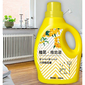 Nước Lau Sàn Làm Sạch Khử Nhiễm Và Tẩy Cặn Canxi Hương Thơm Mùi Hoa Mộc Hương 500ml