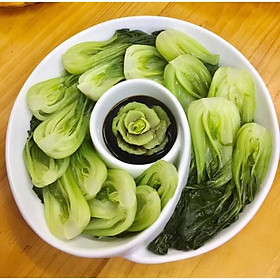 Mua Đĩa xoắn hình hoa _ Bộ đồ ăn cao cấp Bát Tràng