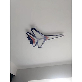 Mua Đèn trần phòng trẻ nhỏ  đèn trần hình tàu bay xanh DT