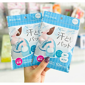 Bộ 10 miếng dán thấm mồ hôi vùng nách nội địa Nhật Bản