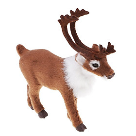 Plush Tuần Lộc Búp Bê Trang Trí Cây Giáng Sinh Xmas Party ELK Ornament