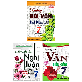 COMBO BỘ SÁCH THAM KHẢO VĂN MẪU LỚP 7 (DÙNG CHUNG CHO CÁC BỘ SGK HIỆN HÀNH) (BỘ 3 CUỐN) - HA