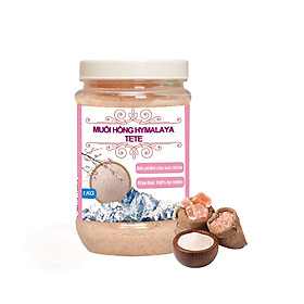 Muối Hồng Himalaya TETE lựa chọn 500 gram và 1kg
