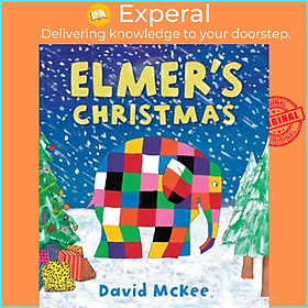 Sách - Elmer's Christmas by David McKee (UK edition, paperback)