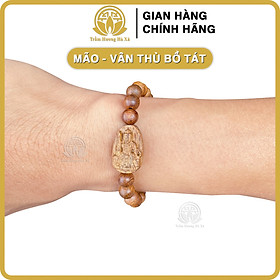 Vòng đeo tay phật bản mệnh phong thủy trầm hương HÀ XÁ cặp đôi nam nữ tuổi tý sửu dần mão thìn tỵ ngọ mùi thân dậu tuất hợi may mắn tài lộc