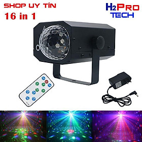 Mua Đèn Laser Sân Khấu Loại 16 Hiệu Ứng có điều khiển từ xa ( hàng xịn )